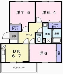 エクセル北条の物件間取画像